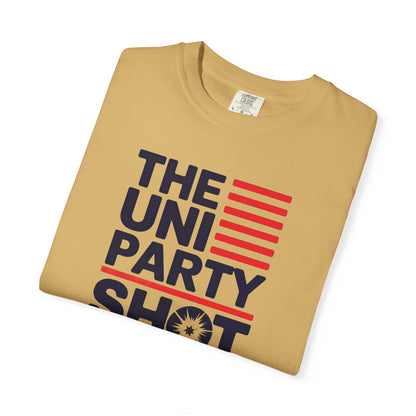 "The Uniparty Shot President Trump" #01, Unisex T-shirt
