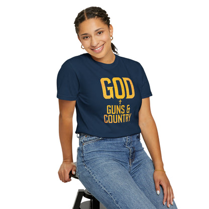 "God Guns & Country" #02, Unisex T-shirt