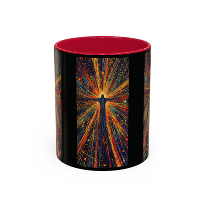 "Born Again in His Radiance - Isaiah 60:1", Colorful Mugs (11oz & 15oz)