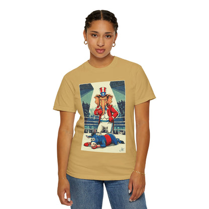 "Brutal Woke Knockout 2024", Unisex T-shirt (Light Colors)