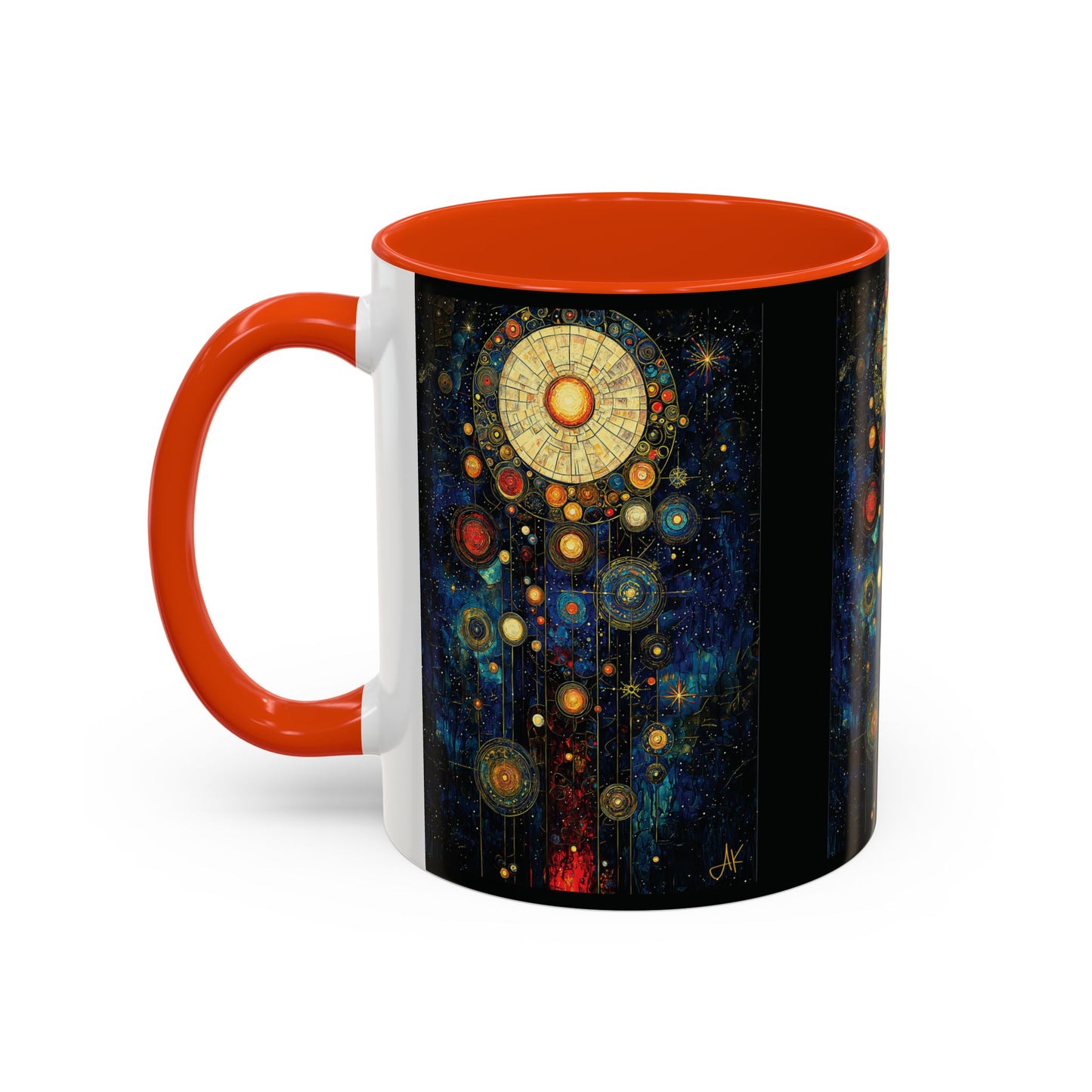 "Ancient Connection to God", Colorful Mugs (11oz, 15oz)