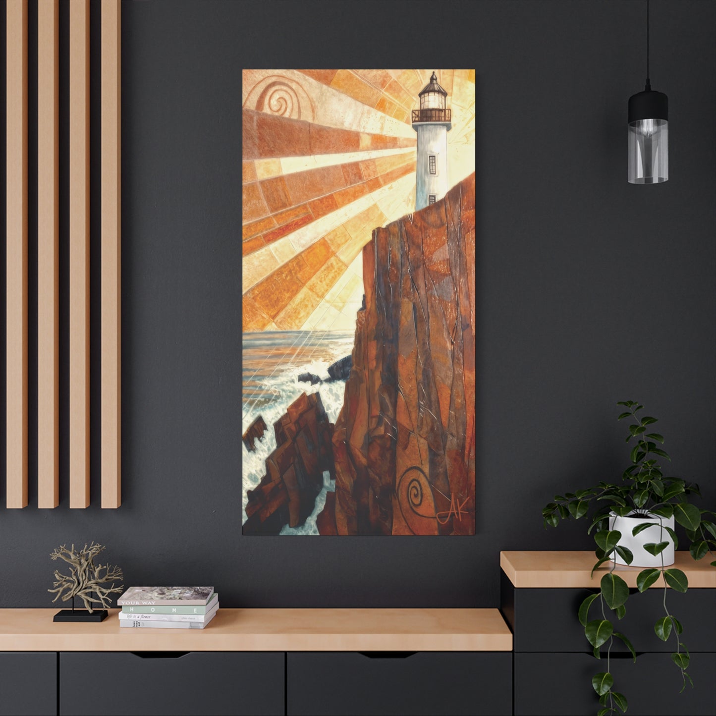 "Light on the Western Edge", Fine Art Matte Canvas, Stretched, 1.25"