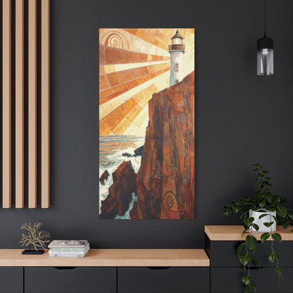 "Light on the Western Edge", Fine Art Matte Canvas, Stretched, 1.25"