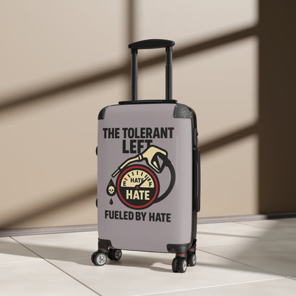 "The Tolerant Left", Suitcase (Walkway Pink Grey)