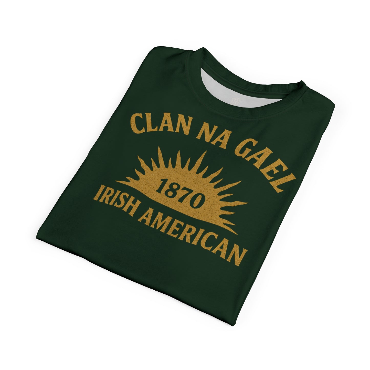"Clan na Gael - Irish American", Unisex T-shirt (Fenian Green)