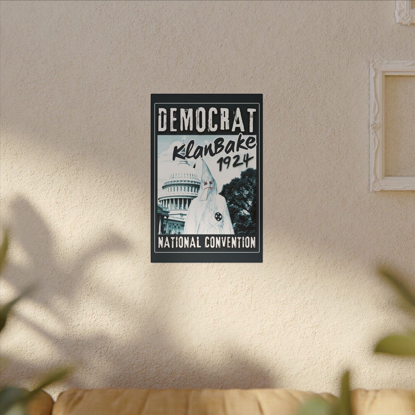 "Democrat KlanBake 1924", Matte Canvas Fine Art Print