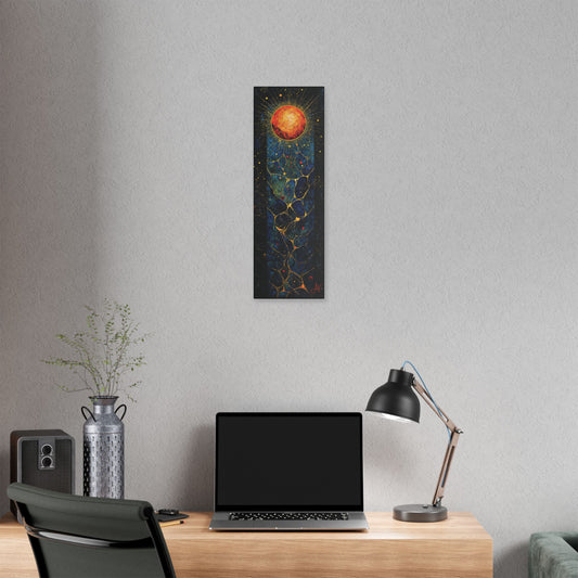 "The Living Light (John 8:12)", Stretched Classic Canvas Fine Art Print