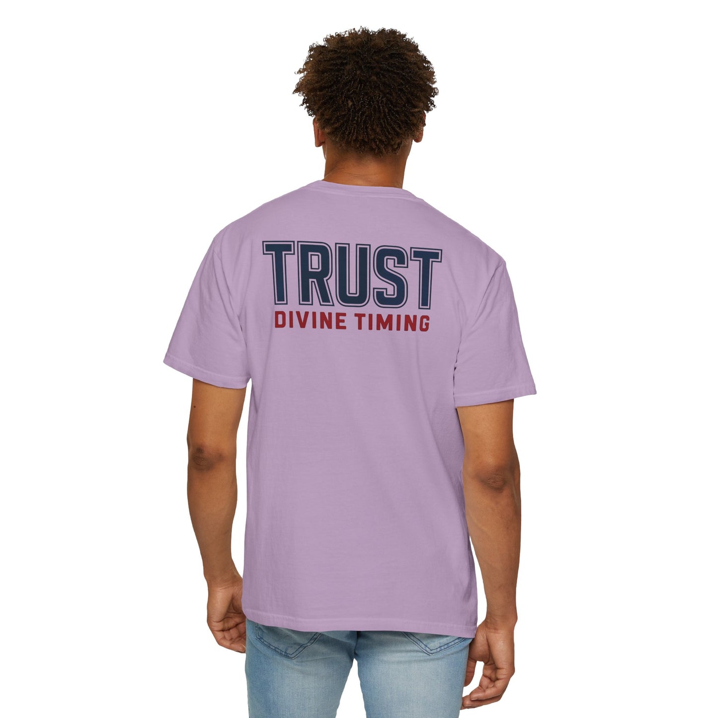 "Trust Divine Timing" #02, Unisex T-shirt