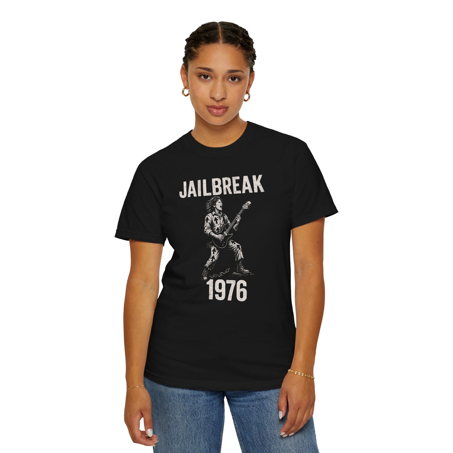 "Jailbreak 1976", Unisex T-shirt (Black)