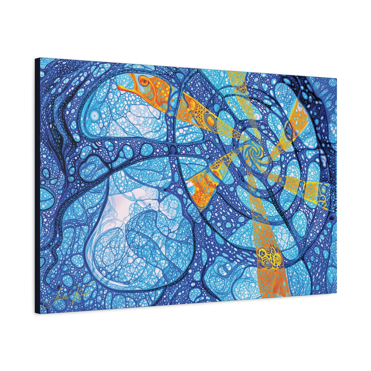 "Gaelic Sea People", Fine Art Print on Matte Canvas