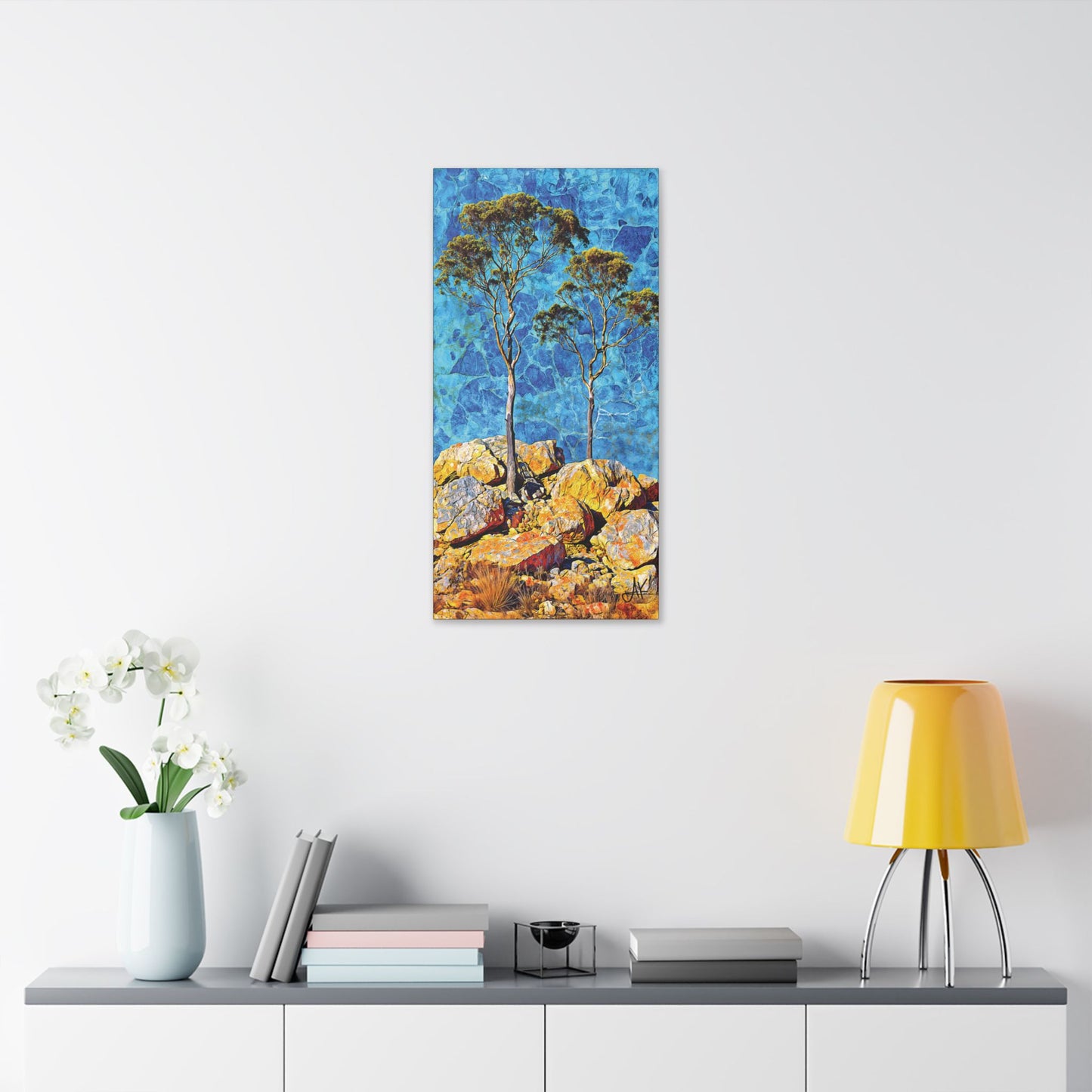 "Australian Landscape" #224, Stretched Classic Canvas Fine Art Print
