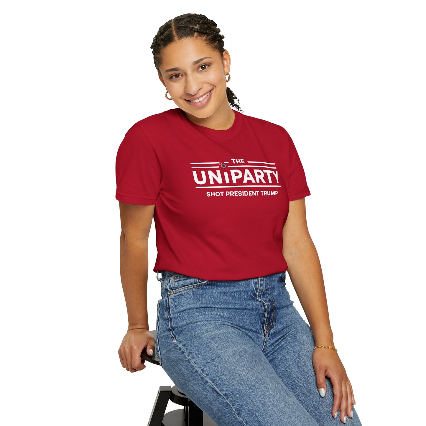"The Uniparty Shot President Trump" #03, Unisex T-shirt