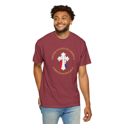 "USA - Christian Republic" #12, Unisex T-shirt
