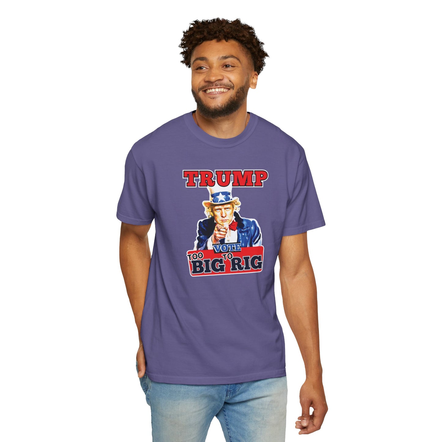 "Trump - Too Big To Rig", Unisex T-shirt
