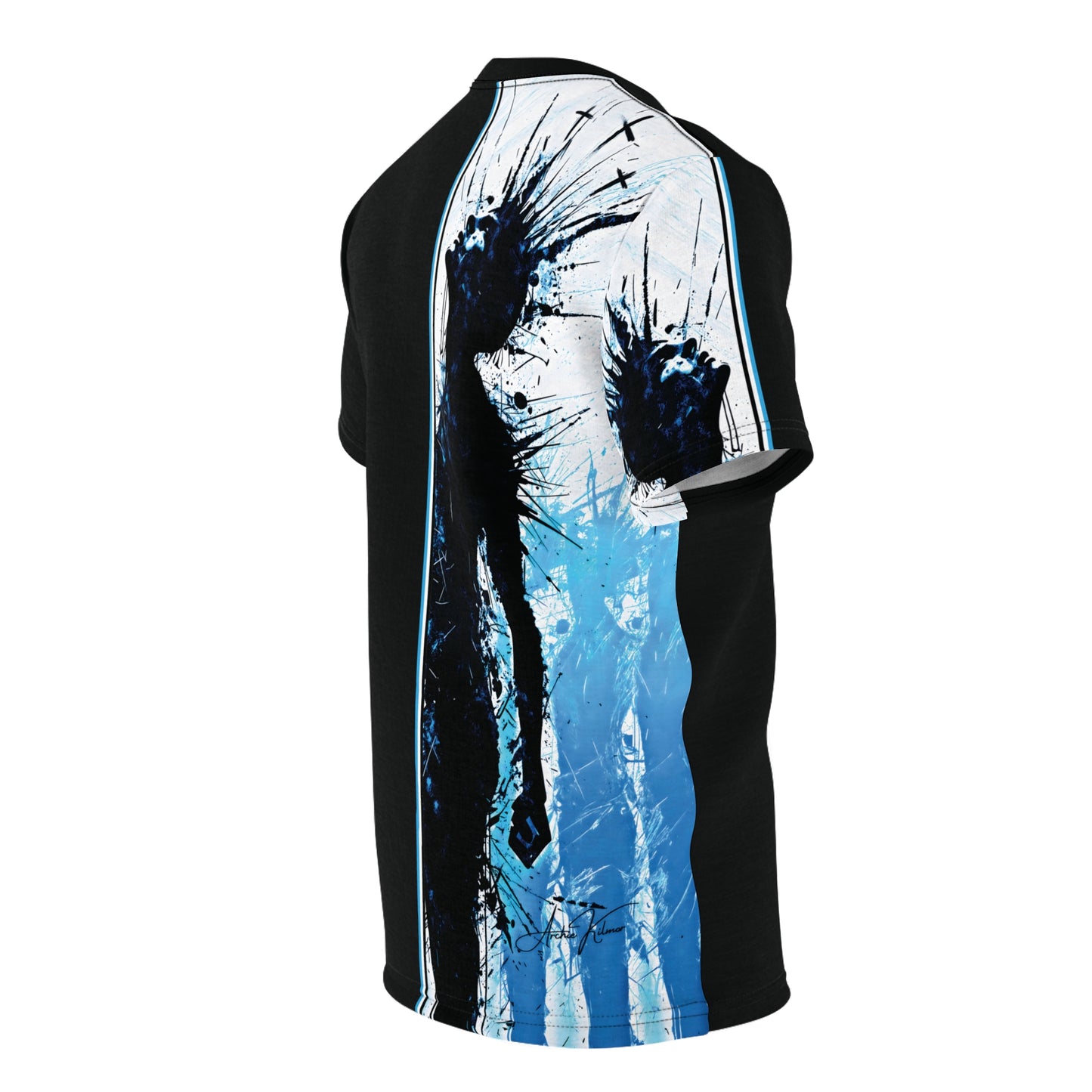 "Reborn in Light", Unisex Cut & Sew Tee