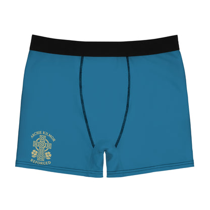 "Archie Kilmor Cross - Reforged" #01, Men's Boxer Briefs (Cerulean Blue)