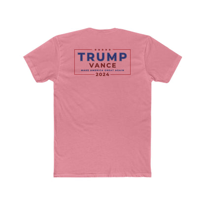 "TRUMP VANCE 2024", Unisex Cotton Crew Tee - Collectible History