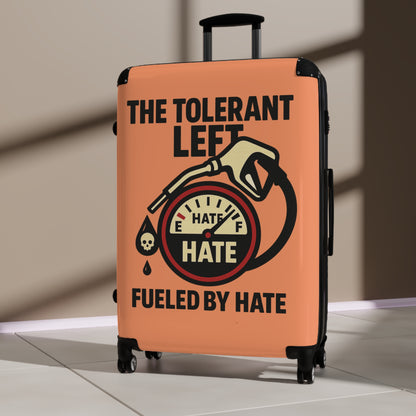 "The Tolerant Left", Suitcase (Atomic Tangerine)