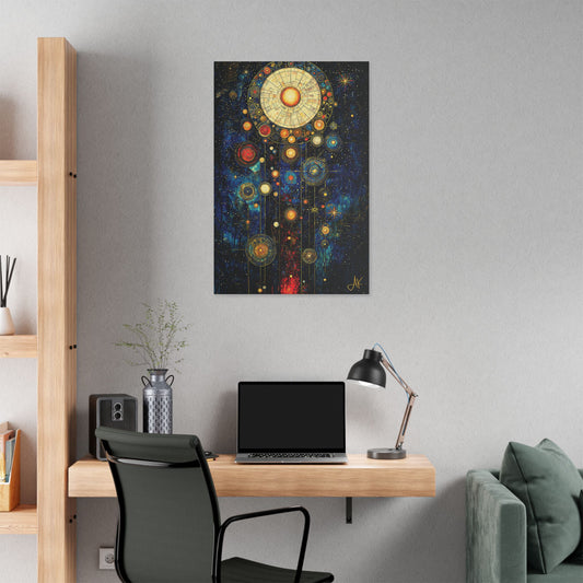 "Ancient Connection to God", Stretched Classic Canvas Fine Art Print
