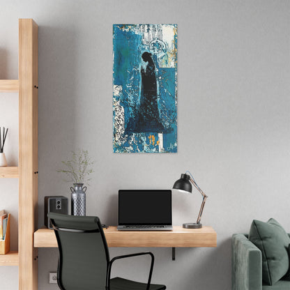 "Behold the Handmaid - Luke 1:38", Stretched Classic Canvas Fine Art Print