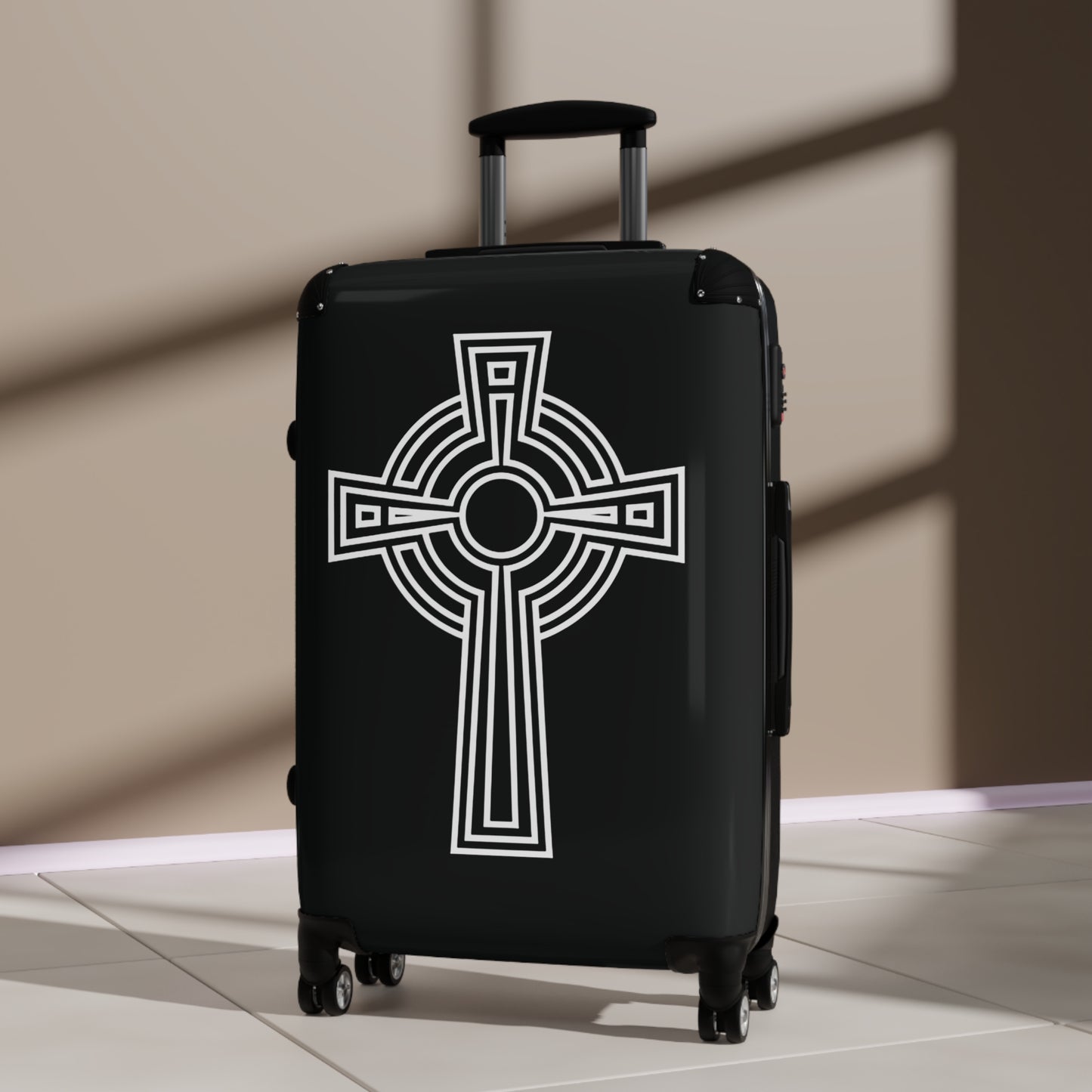 "A Simple High Cross", Suitcases (Black)