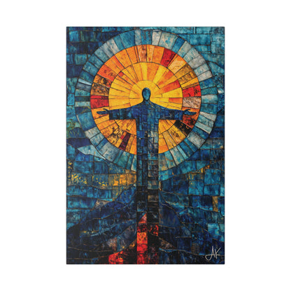 "Alpha and Omega - Revelation 22:13", Stretched Classic Canvas Fine Art Print
