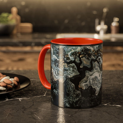 "An Crann Naomh (Gaelic) - The Sacred Tree (English)", Colorful Mugs (11oz & 15oz)