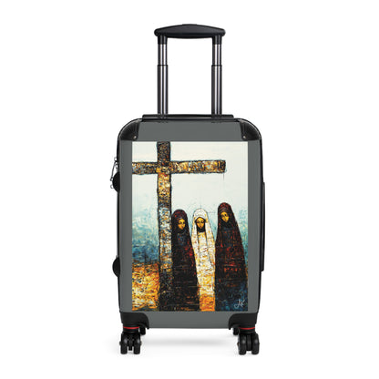 "At-the-Foot of the Cross - John 19:25", Suitcases (Dark Grey)