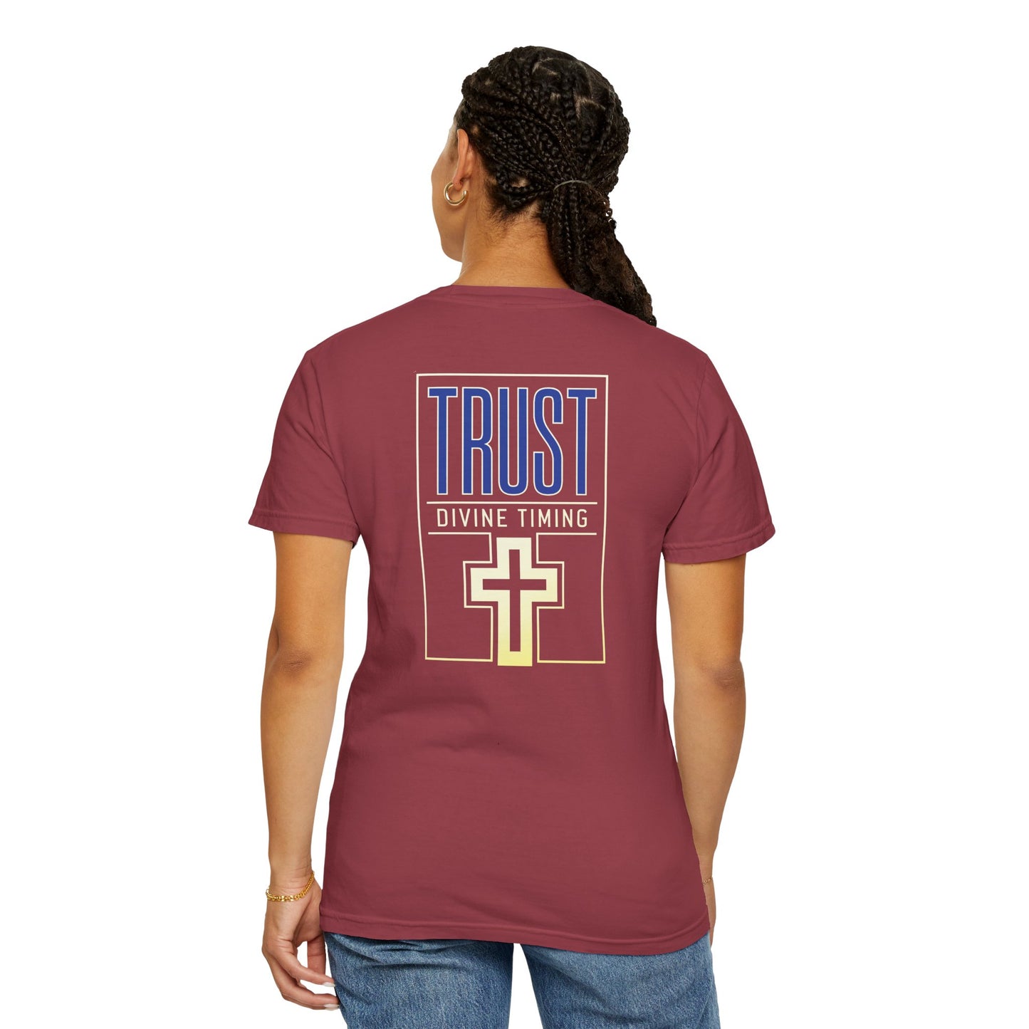 "Trust Divine Timing" #01, Unisex T-shirt