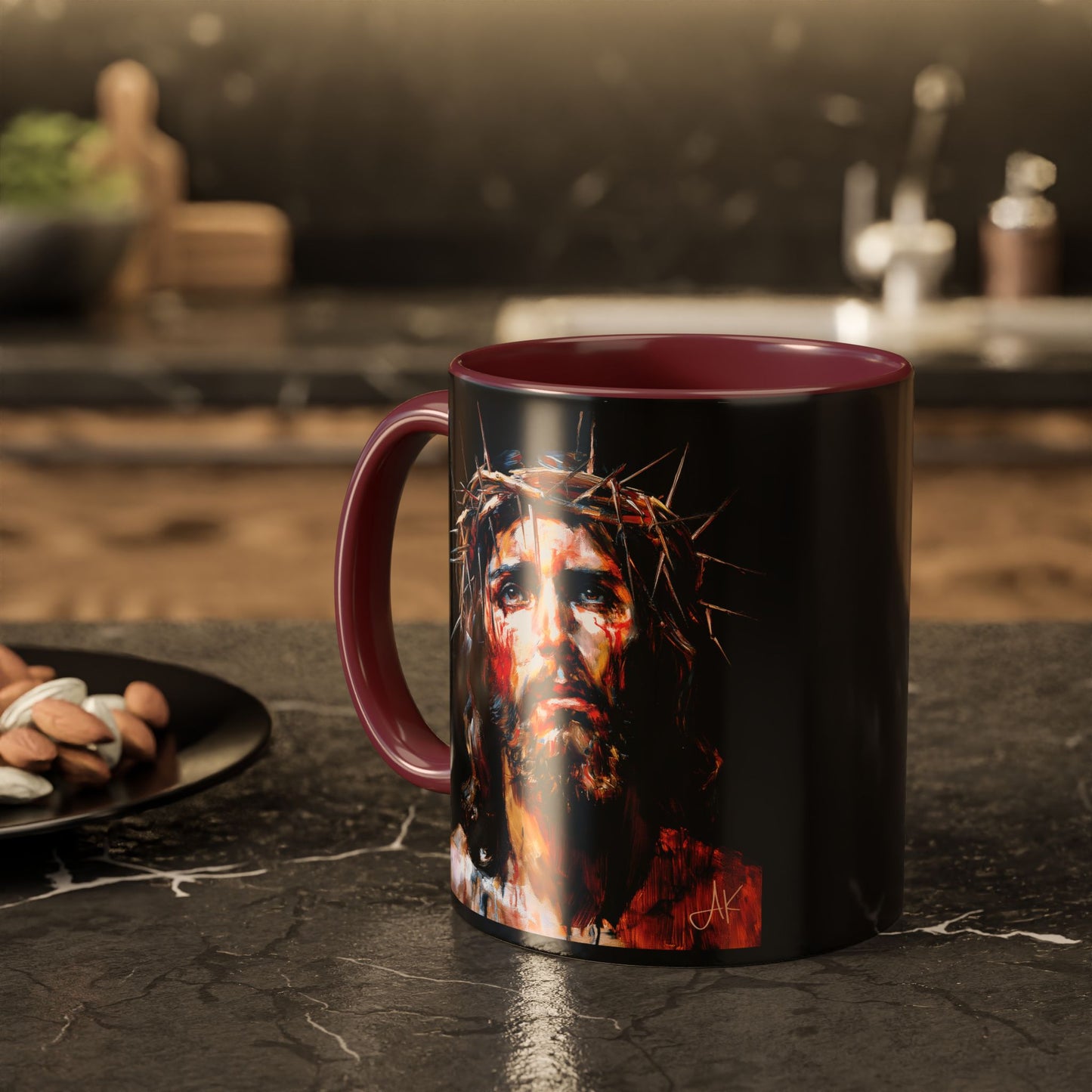 "Crown of Thorns", Colorful Mugs (11oz, 15oz)