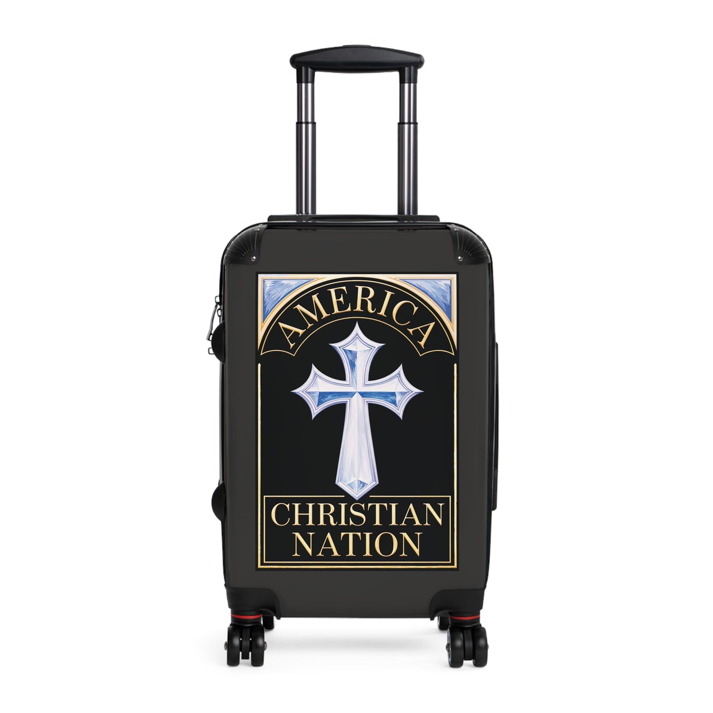 "America Christian Nation" #22 Suitcases (Jet Black)