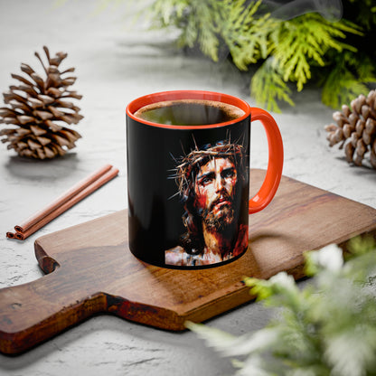 "Crown of Thorns", Colorful Mugs (11oz, 15oz)