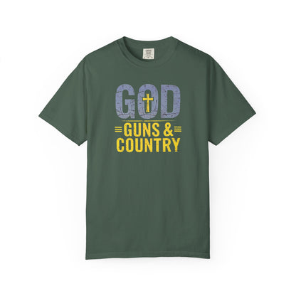 "God Guns & Country" #01, Unisex T-shirt