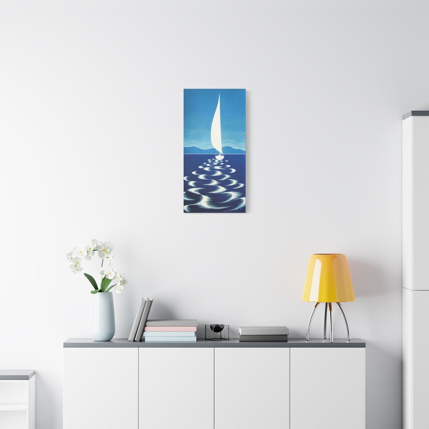 "Smooth Sailing", Fine Art Matte Canvas, Stretched, 1.25"