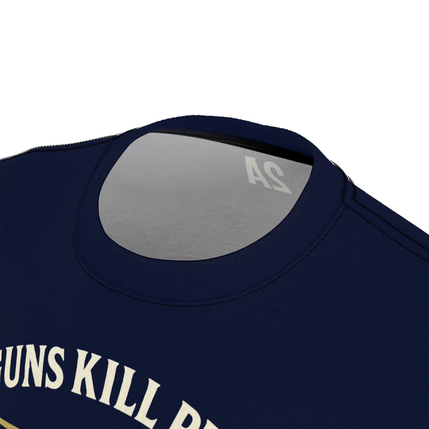 ''Forks Make You Fat", Unisex T-shirt (Squid Ink Blue)