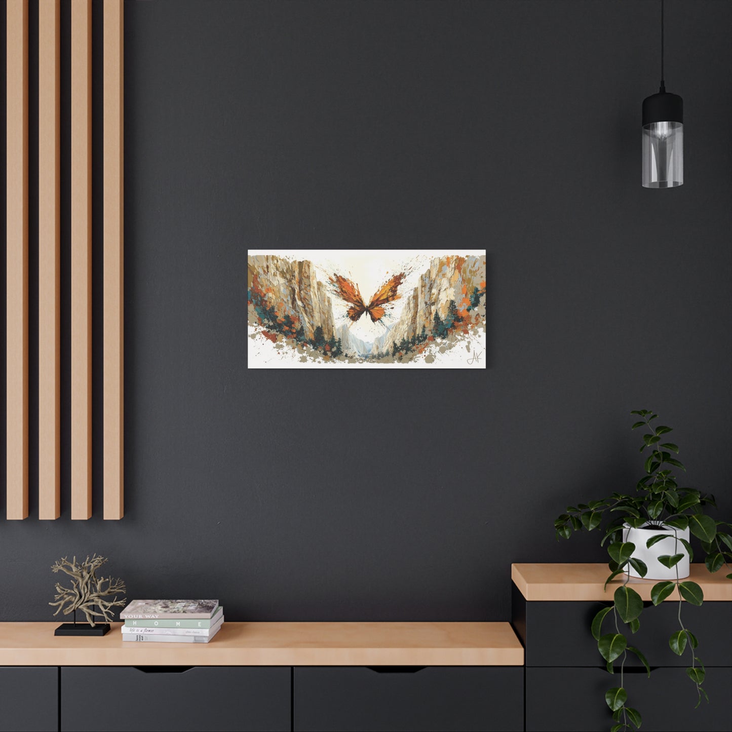 "Melinda's Butterfly", Fine Art Matte Canvas, Stretched, 1.25"