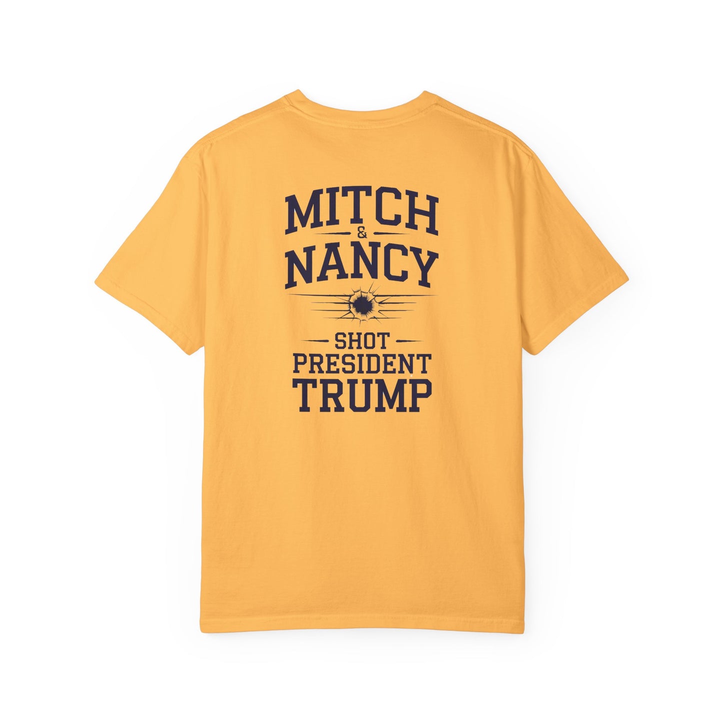 "Mitch & Nancy Shot President Trump", Unisex T-shirt