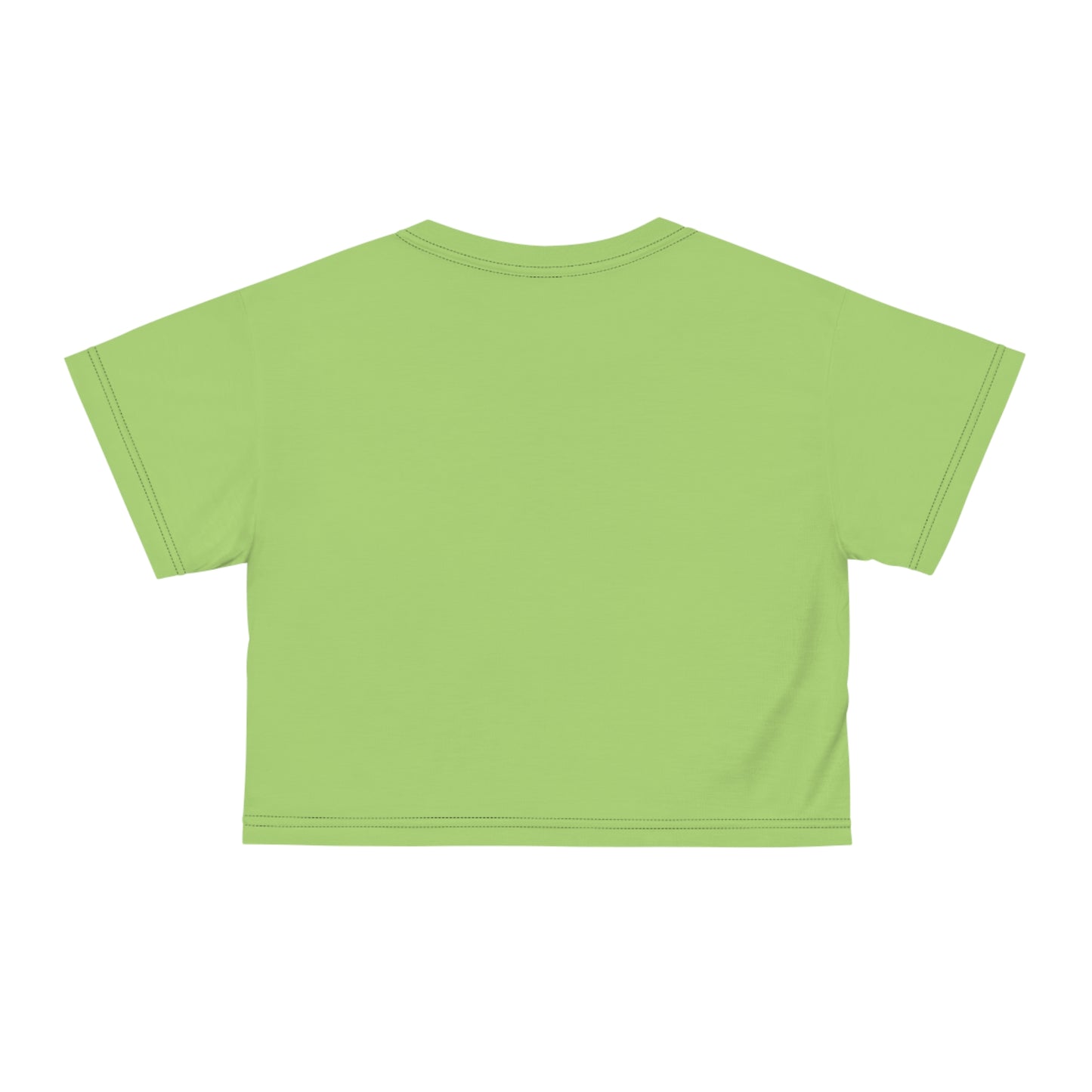 "Delicious Cherries", Crop Tee (Orchard Lime)