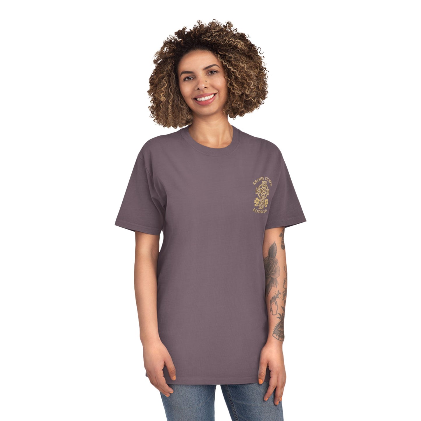 "Archie Kilmor Cross - Reforged", Unisex Faded Shirt