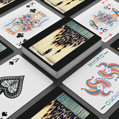 "She will be Different", Fine Art Playing Cards (Void Black)