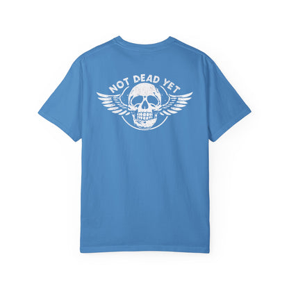 "Not Dead Yet - Winged Skull", Unisex T-shirt