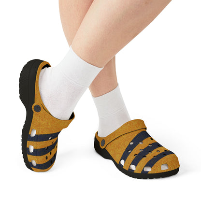 "Triple Ensign", Foam Rubber Clogs