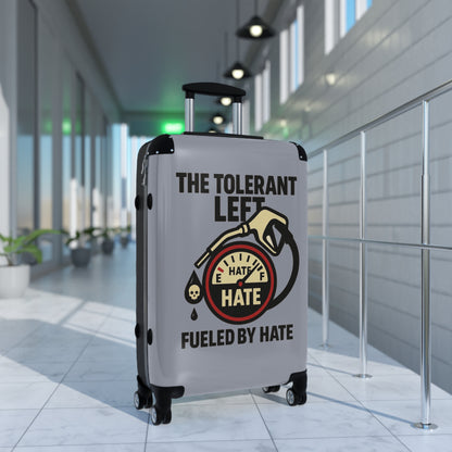 "The Tolerant Left", Suitcase (Concrete Grey)