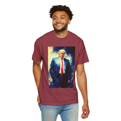 "Trump Portrait No. 6", Unisex T-shirt (Light Colors)