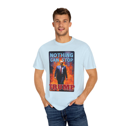 "Nothing Can Stop Trump", Unisex T-shirt (Light Colors)