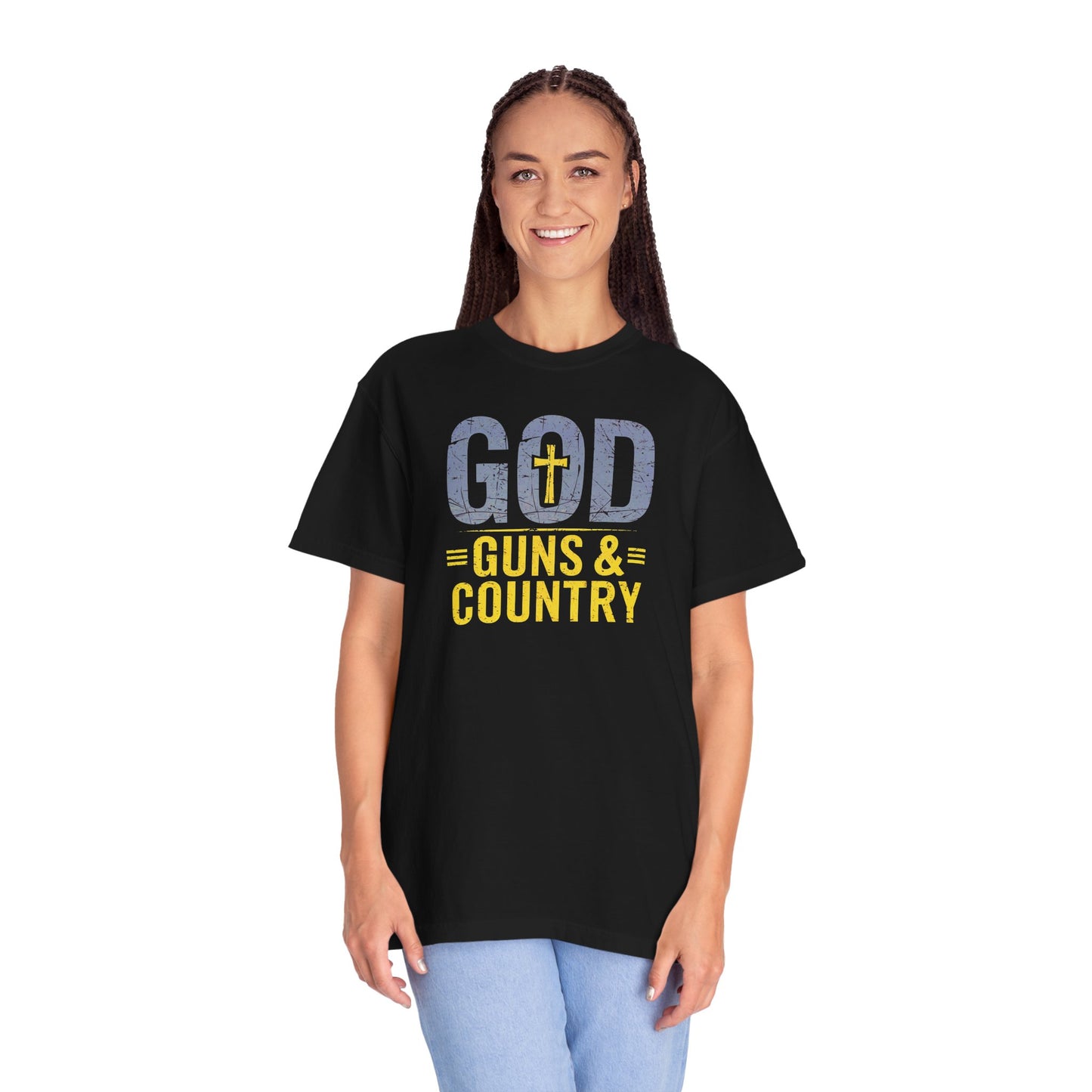 "God Guns & Country" #01, Unisex T-shirt