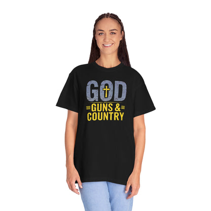 "God Guns & Country" #01, Unisex T-shirt