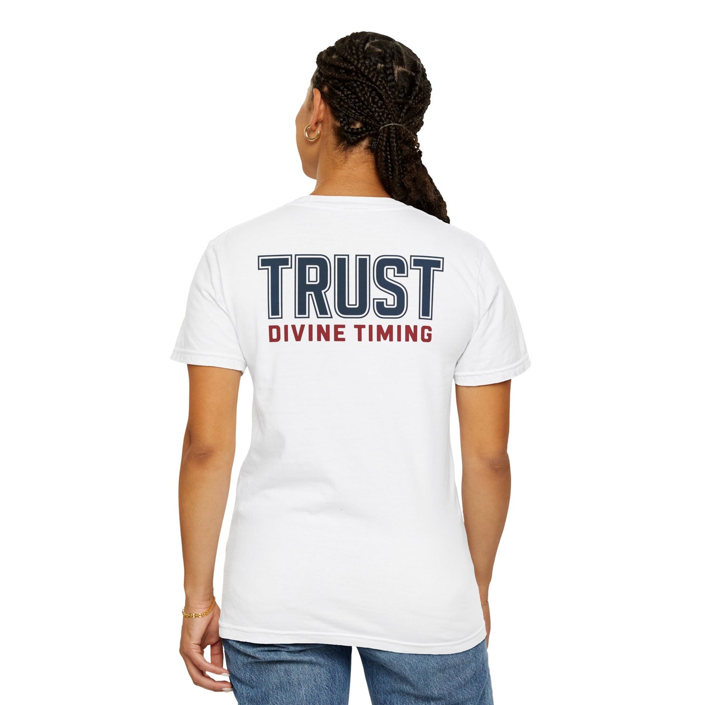 "Trust Divine Timing" #02, Unisex T-shirt