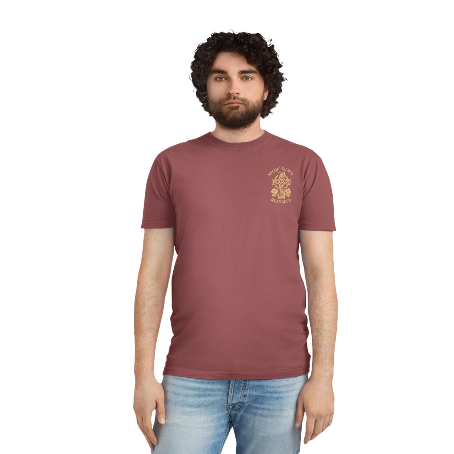 "Archie Kilmor Cross - Reforged", Unisex Faded Shirt
