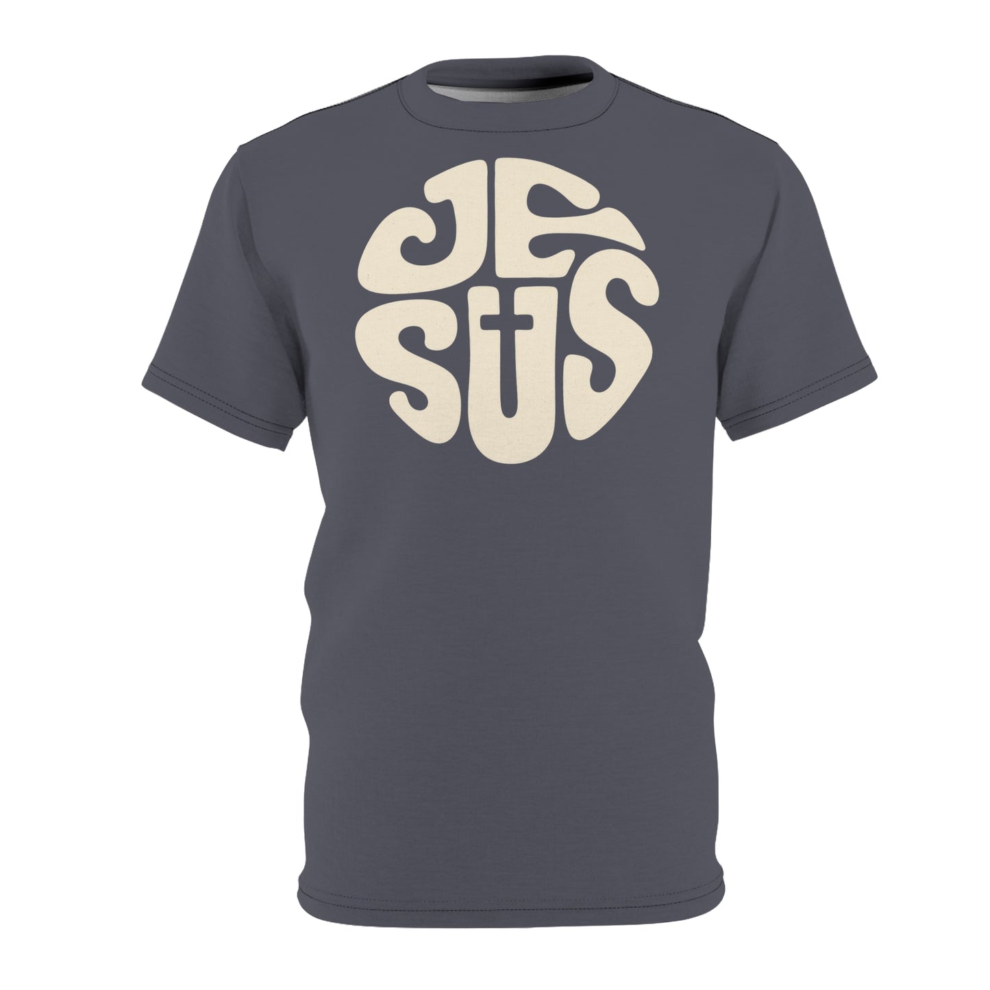 "Retro Jesus", Unisex T-shirt (Midnight Badger)